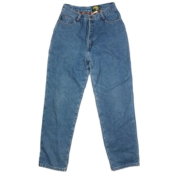 Vintage Cabela’s flannel lined mom jeans 12 - Picture 2 of 9